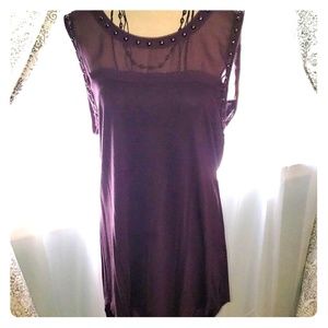 Rock & Republic tank-Plum in color